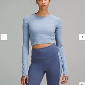 Swiftly Tech Cropped Long-Sleeve Shirt 2.0